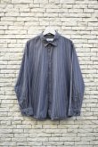 画像1: Calvin Klein L/S stripe shirt (1)