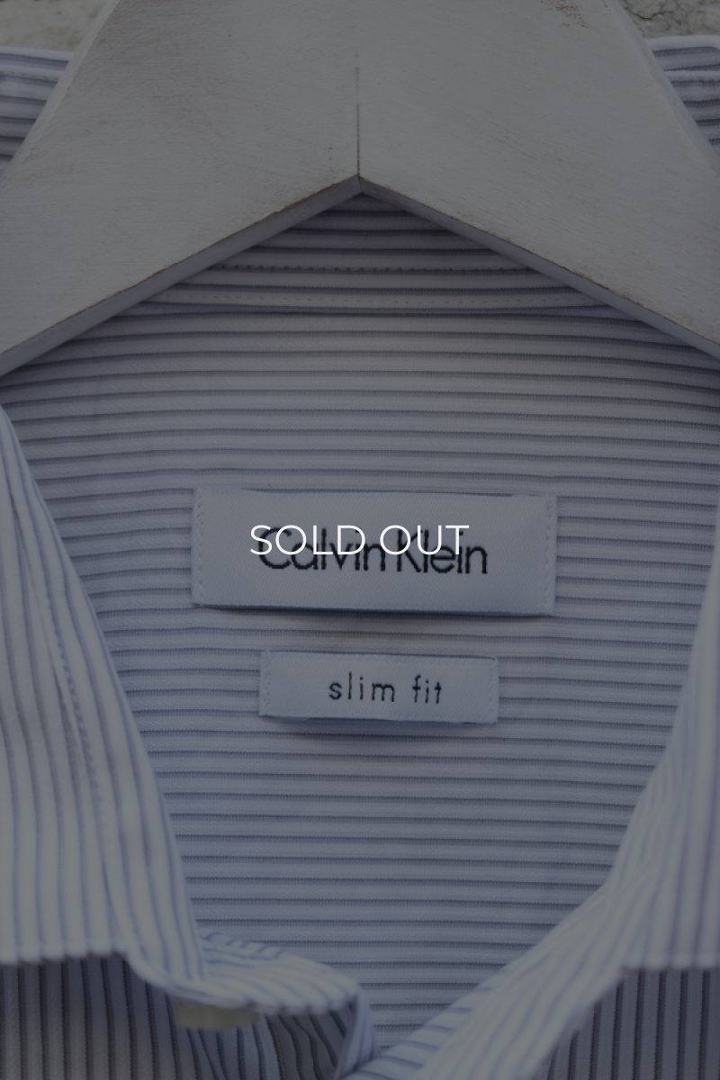 画像5: Calvin Klein L/S stripe shirt (5)