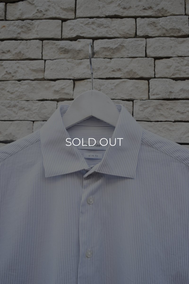 画像4: Calvin Klein L/S stripe shirt (4)