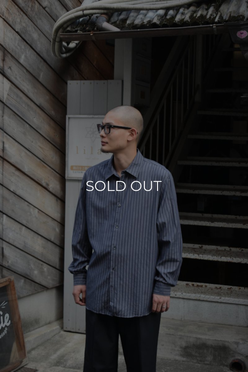 画像16: Calvin Klein L/S stripe shirt (16)