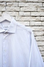 画像2: Calvin Klein L/S stripe shirt (2)