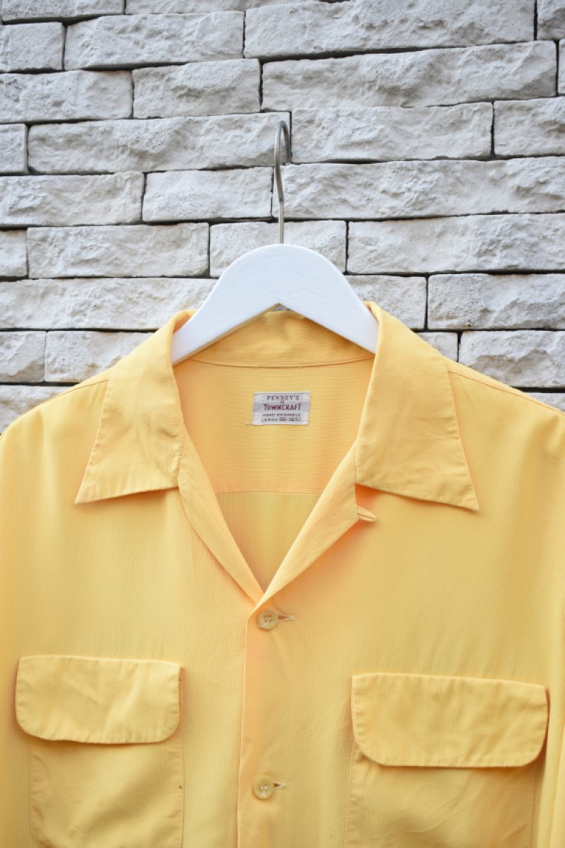画像4: 50's TOWNCRAFT open collar shirt (4)