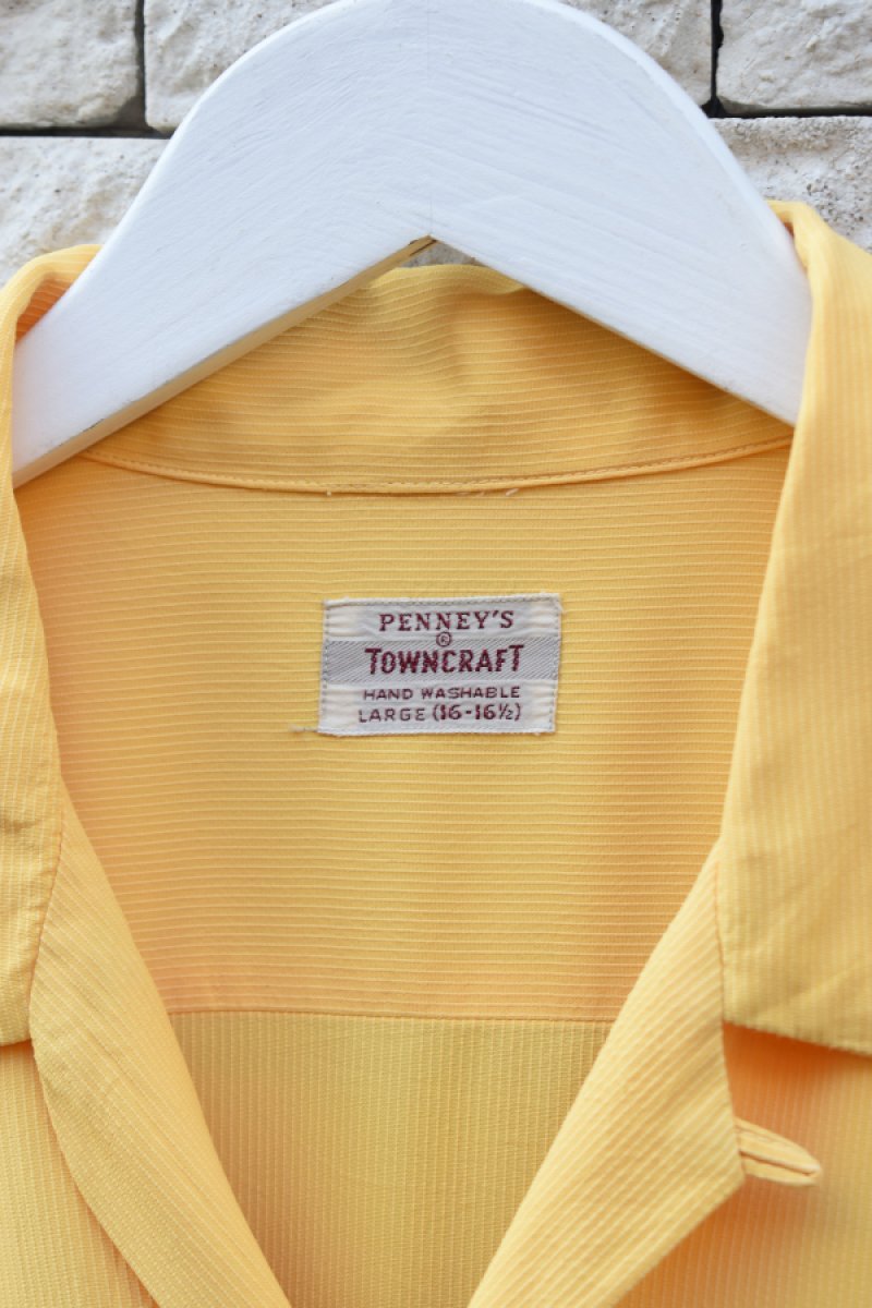 画像5: 50's TOWNCRAFT open collar shirt (5)
