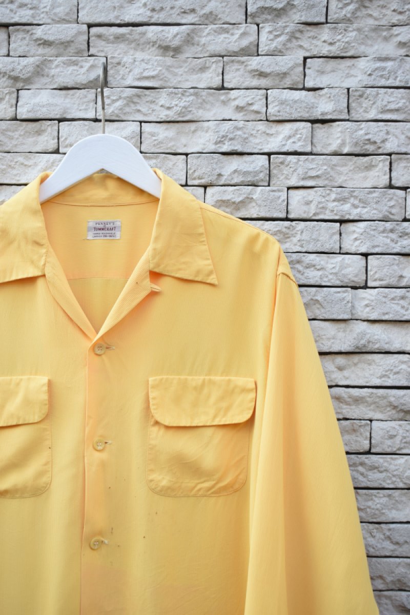 画像2: 50's TOWNCRAFT open collar shirt (2)