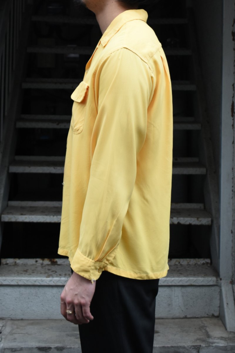 画像19: 50's TOWNCRAFT open collar shirt (19)