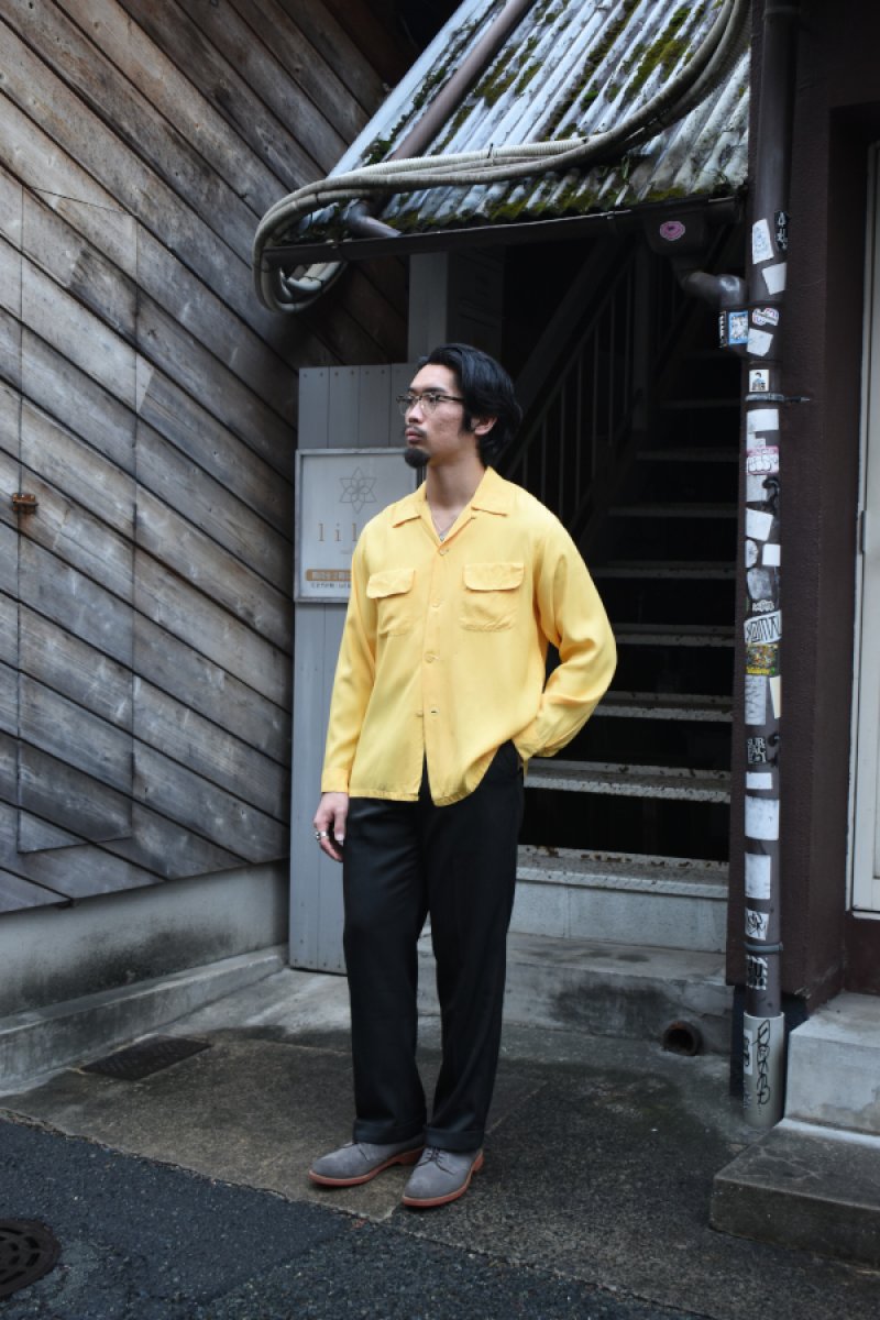 画像22: 50's TOWNCRAFT open collar shirt (22)