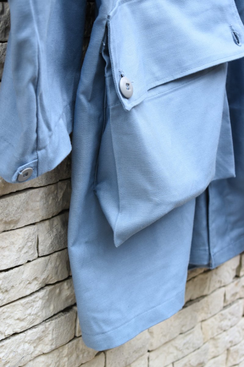 画像12: [DEADSTOCK] SWEDISH ARMY "CIVILFORSVARET " M-59 field coat with liner (12)