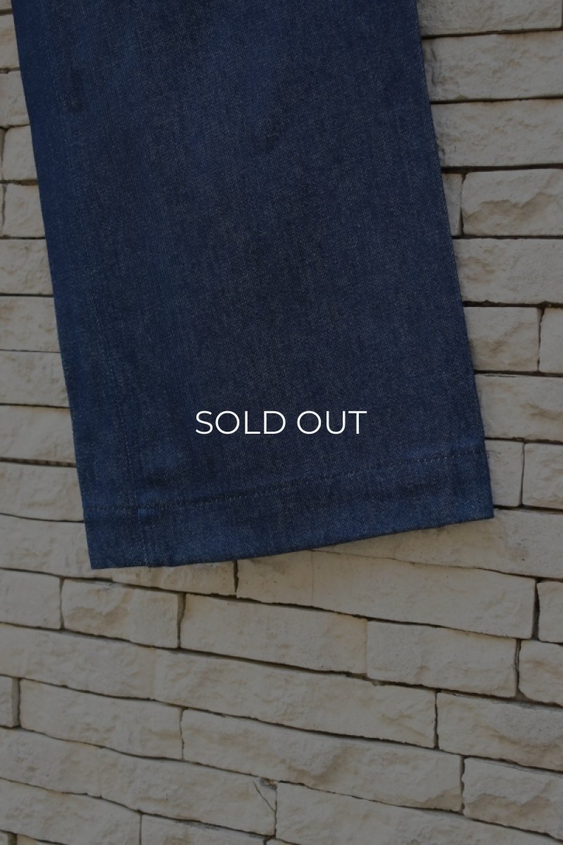 画像14: [DEADSTOCK] ITALIAN MILITARY denim work pants (14)