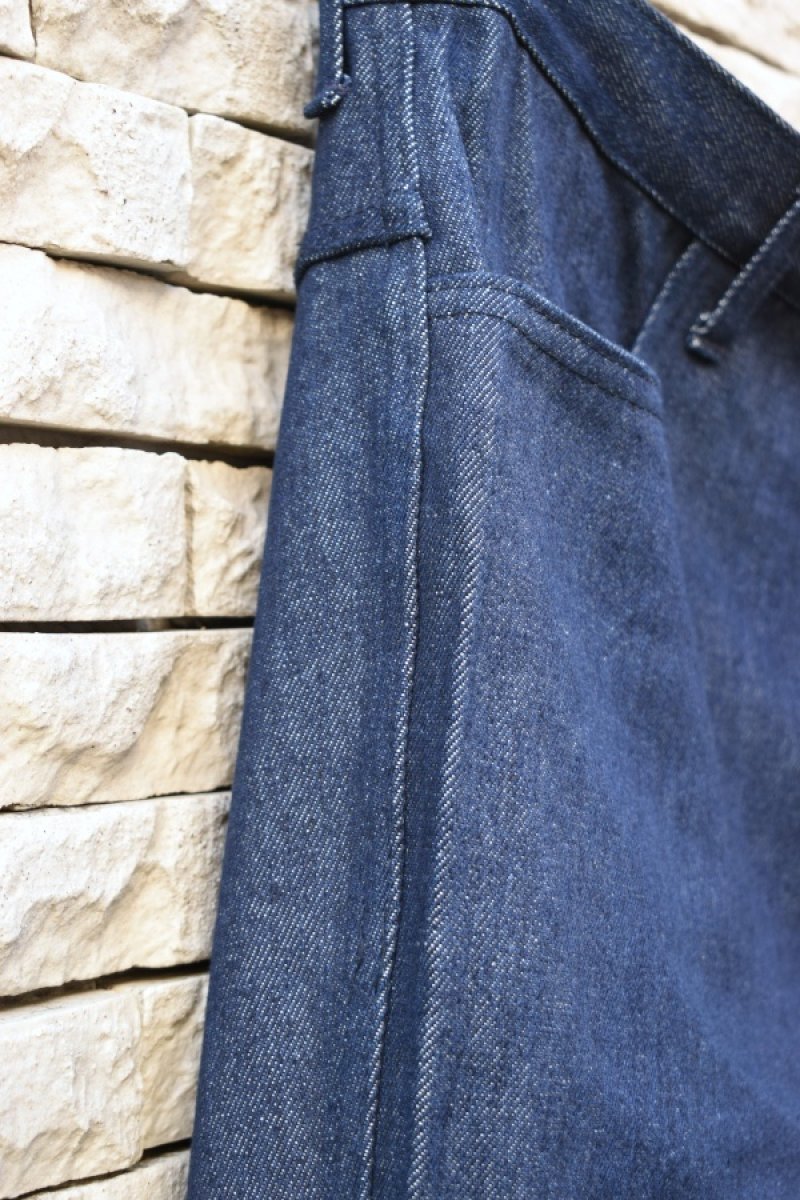 画像9: [DEADSTOCK] ITALIAN MILITARY denim work pants (9)