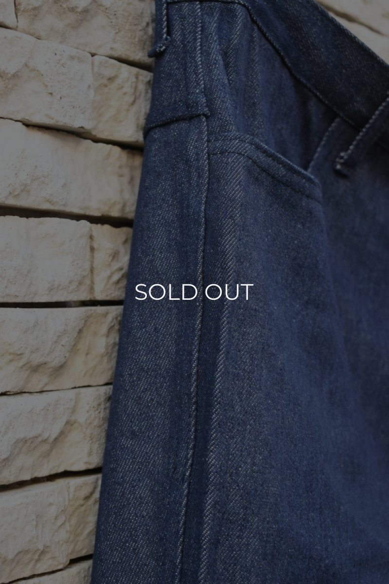 画像9: [DEADSTOCK] ITALIAN MILITARY denim work pants (9)