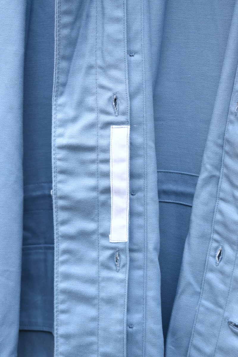 画像16: [DEADSTOCK] SWEDISH ARMY "CIVILFORSVARET " M-59 field coat with liner (16)