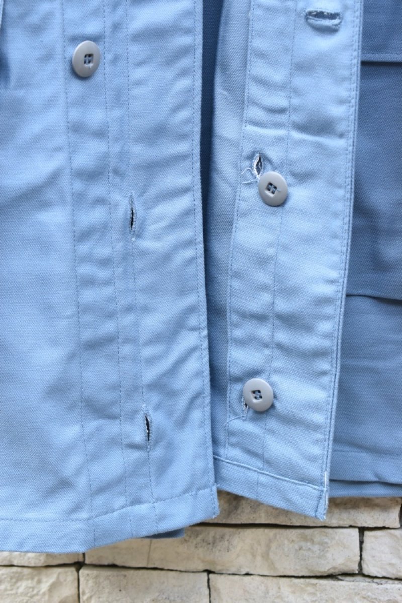 画像13: [DEADSTOCK] SWEDISH ARMY "CIVILFORSVARET " M-59 field coat with liner (13)