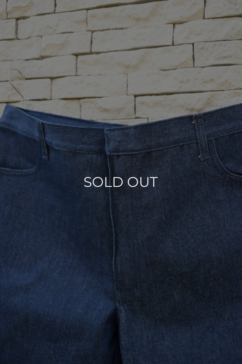 画像3: [DEADSTOCK] ITALIAN MILITARY denim work pants (3)