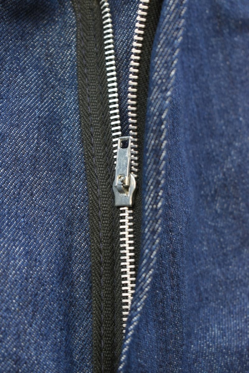 画像8: [DEADSTOCK] ITALIAN MILITARY denim work pants (8)