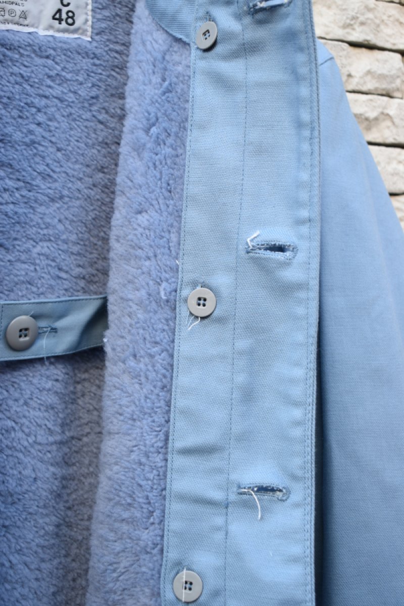 画像31: [DEADSTOCK] SWEDISH ARMY "CIVILFORSVARET " M-59 field coat with liner (31)