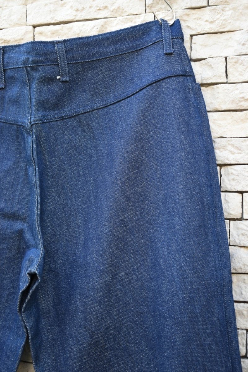画像17: [DEADSTOCK] ITALIAN MILITARY denim work pants (17)