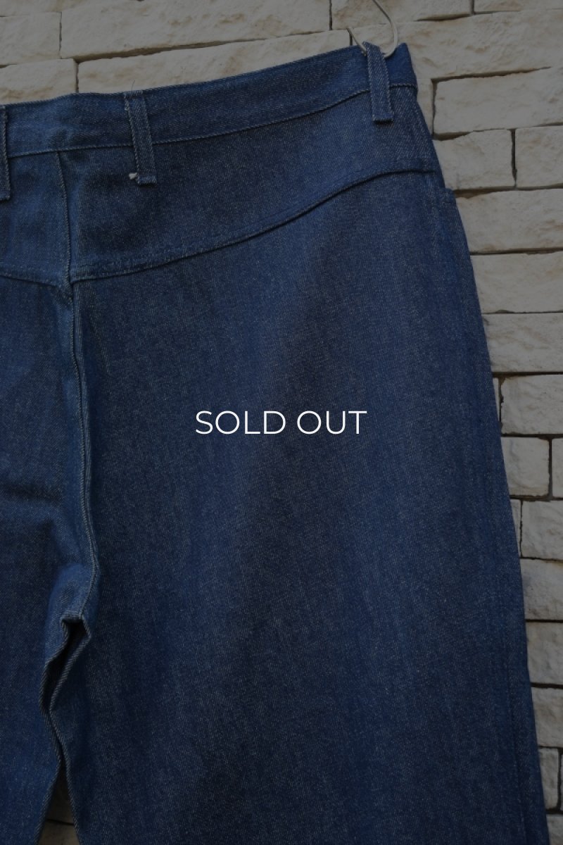 画像17: [DEADSTOCK] ITALIAN MILITARY denim work pants (17)