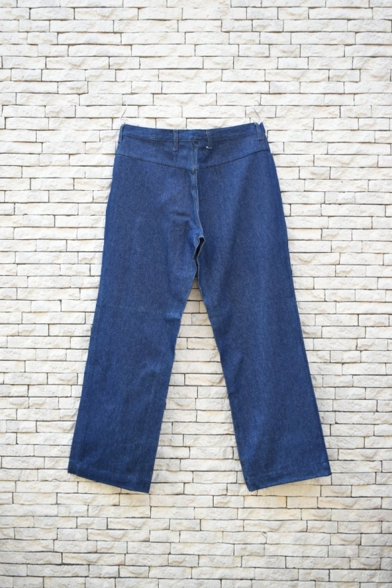 画像15: [DEADSTOCK] ITALIAN MILITARY denim work pants (15)