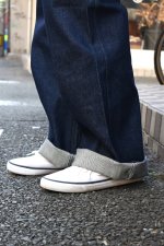 画像22: [DEADSTOCK] ITALIAN MILITARY denim work pants (22)