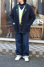 画像23: [DEADSTOCK] ITALIAN MILITARY denim work pants (23)