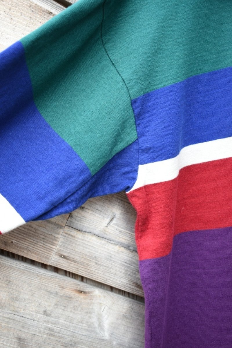 画像7: [DEADSTOCK] 90's COLUMBIAKNIT rugby hoodie -MADE IN USA- (7)