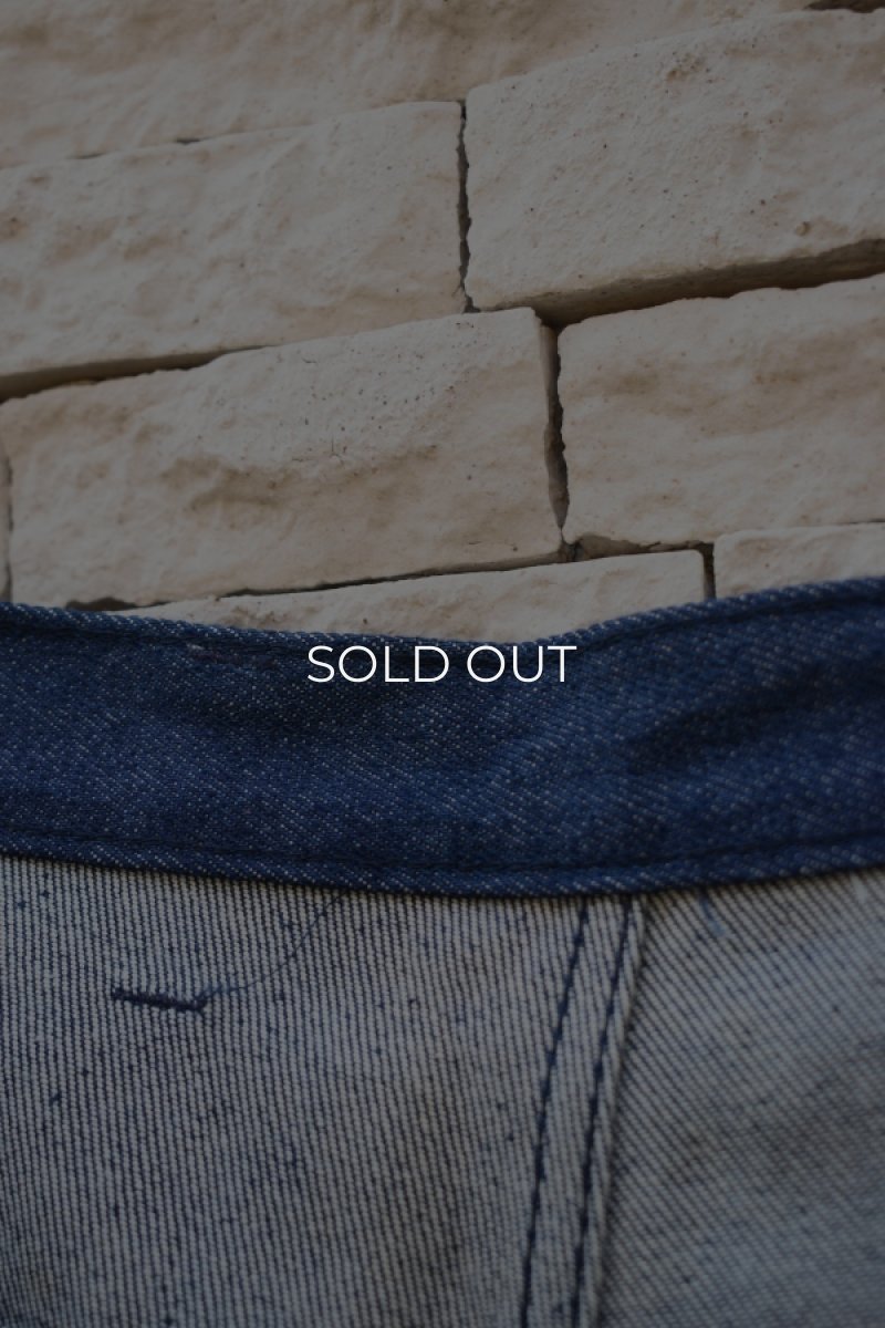 画像11: [DEADSTOCK] ITALIAN MILITARY denim work pants (11)