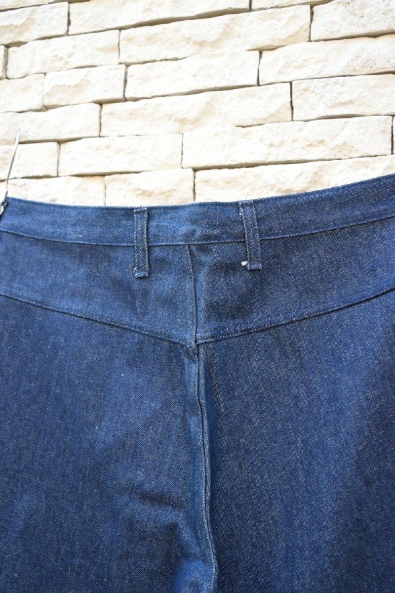 画像16: [DEADSTOCK] ITALIAN MILITARY denim work pants (16)