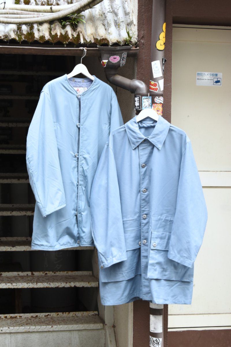 画像1: [DEADSTOCK] SWEDISH ARMY "CIVILFORSVARET " M-59 field coat with liner (1)