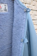 画像26: [DEADSTOCK] SWEDISH ARMY "CIVILFORSVARET " M-59 field coat with liner (26)