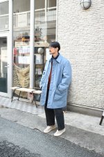 画像32: [DEADSTOCK] SWEDISH ARMY "CIVILFORSVARET " M-59 field coat with liner (32)