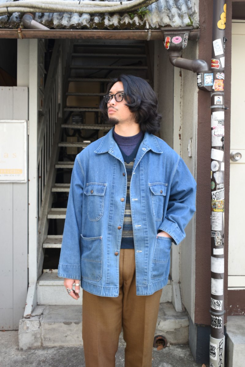 画像20: 80's BIG MAC denim chore jacket  (20)