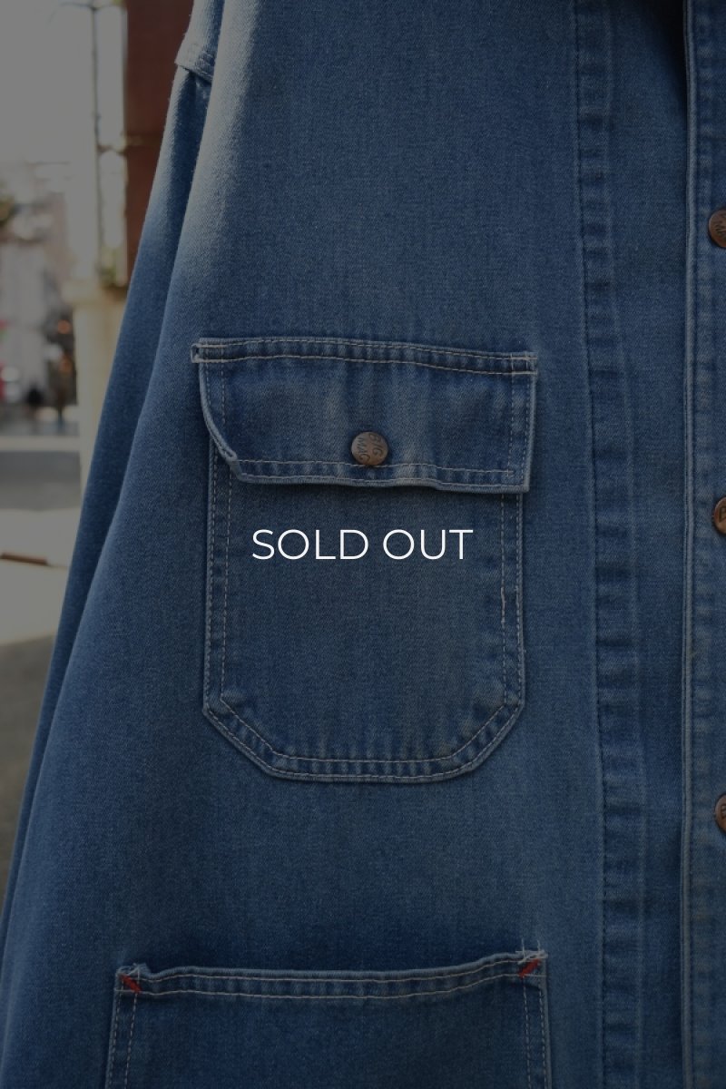 画像7: 80's BIG MAC denim chore jacket  (7)