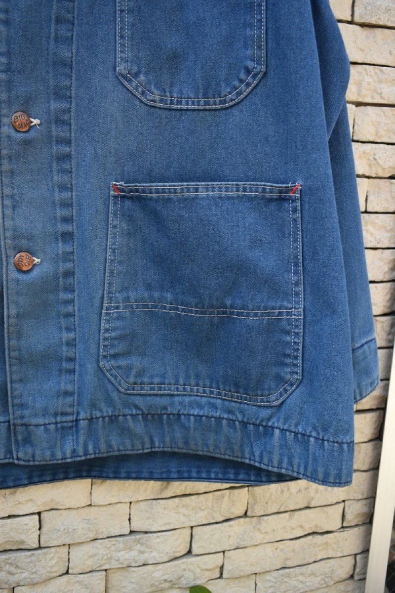 画像10: 80's BIG MAC denim chore jacket  (10)