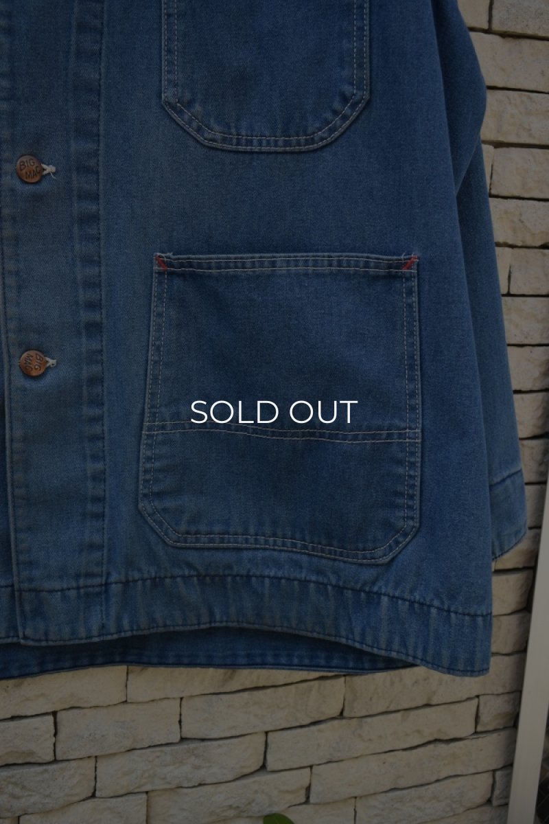 画像10: 80's BIG MAC denim chore jacket  (10)