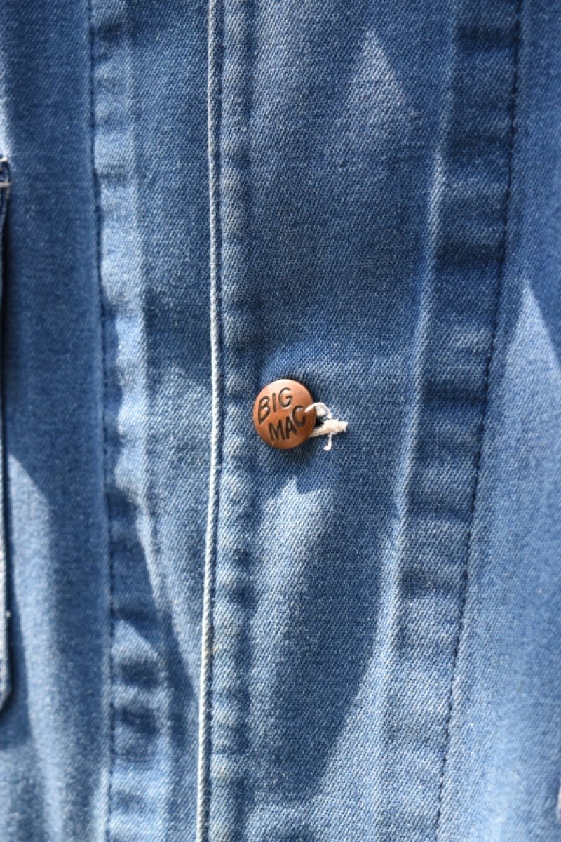 画像6: 80's BIG MAC denim chore jacket  (6)