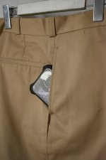 画像9: [DEADSTOCK] 70's US ARMY chino trousers -TAN445- (9)