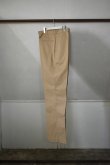 画像2: [DEADSTOCK] 70's US ARMY chino trousers -TAN445- (2)