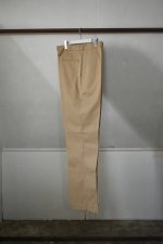 画像2: [DEADSTOCK] 70's US ARMY chino trousers -TAN445- (2)