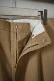 画像7: [DEADSTOCK] 70's US ARMY chino trousers -TAN445- (7)