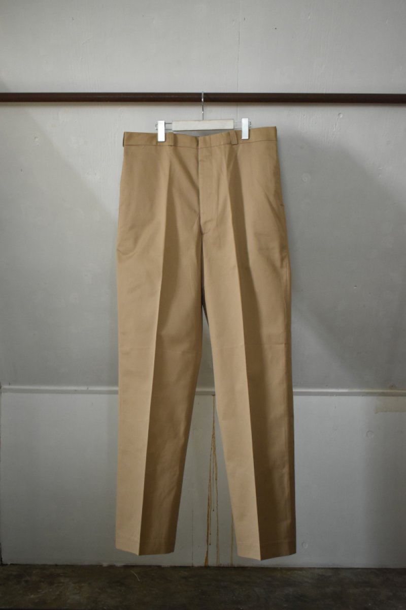 画像3: [DEADSTOCK] 70's US ARMY chino trousers -TAN445- (3)