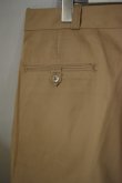 画像12: [DEADSTOCK] 70's US ARMY chino trousers -TAN445- (12)