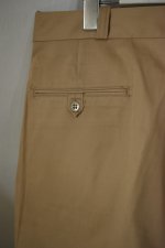 画像12: [DEADSTOCK] 70's US ARMY chino trousers -TAN445- (12)