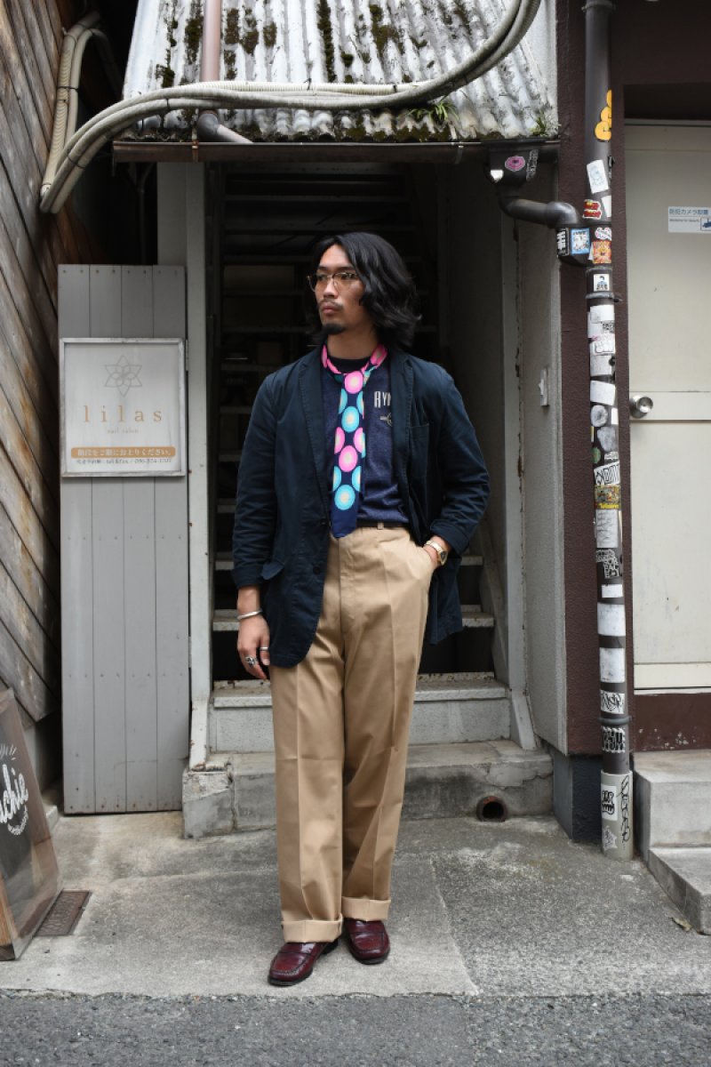 画像21: [DEADSTOCK] 70's US ARMY chino trousers -TAN445- (21)