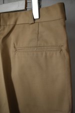 画像13: [DEADSTOCK] 70's US ARMY chino trousers -TAN445- (13)