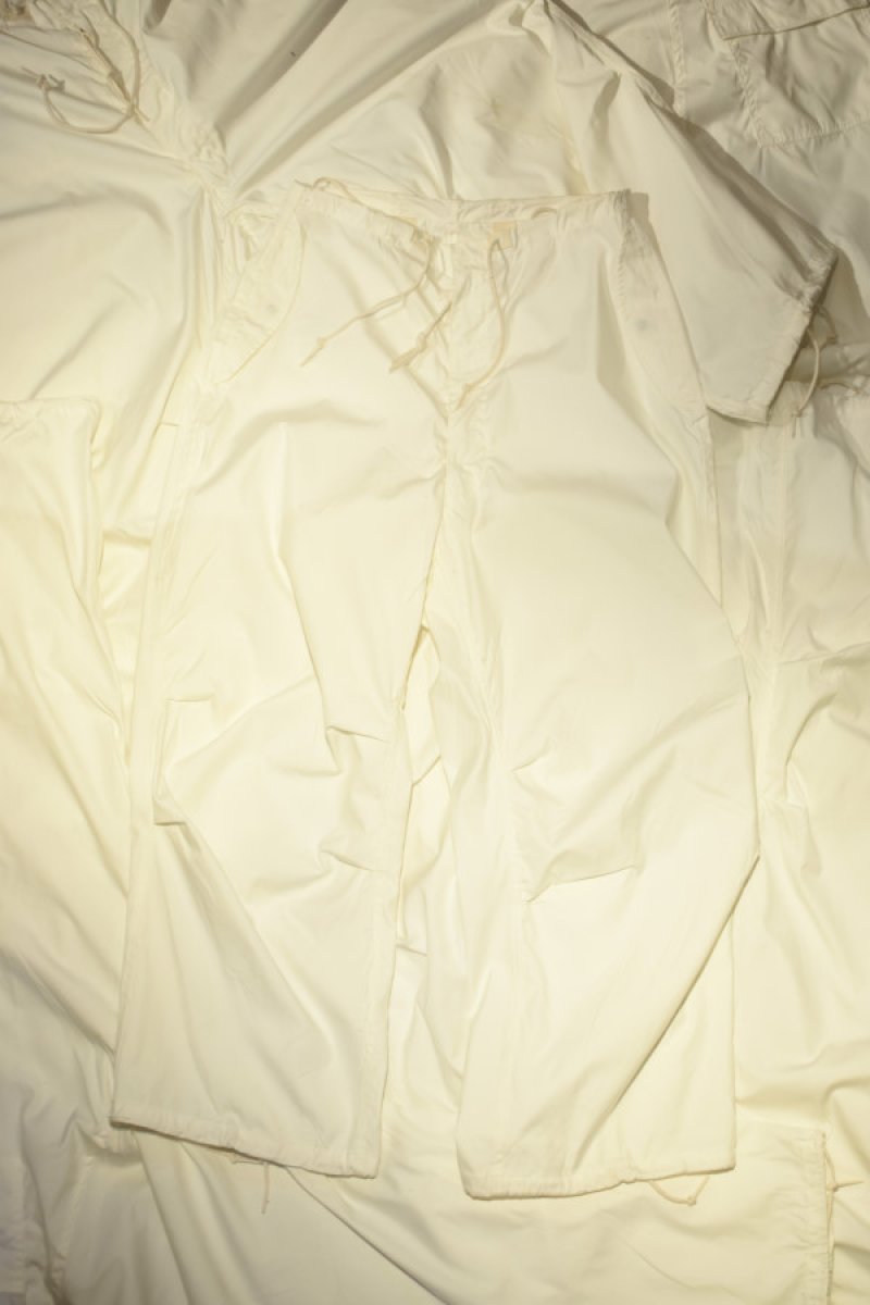画像1: 80's US ARMY SNOW CAMOUFLAGE over pants (1)