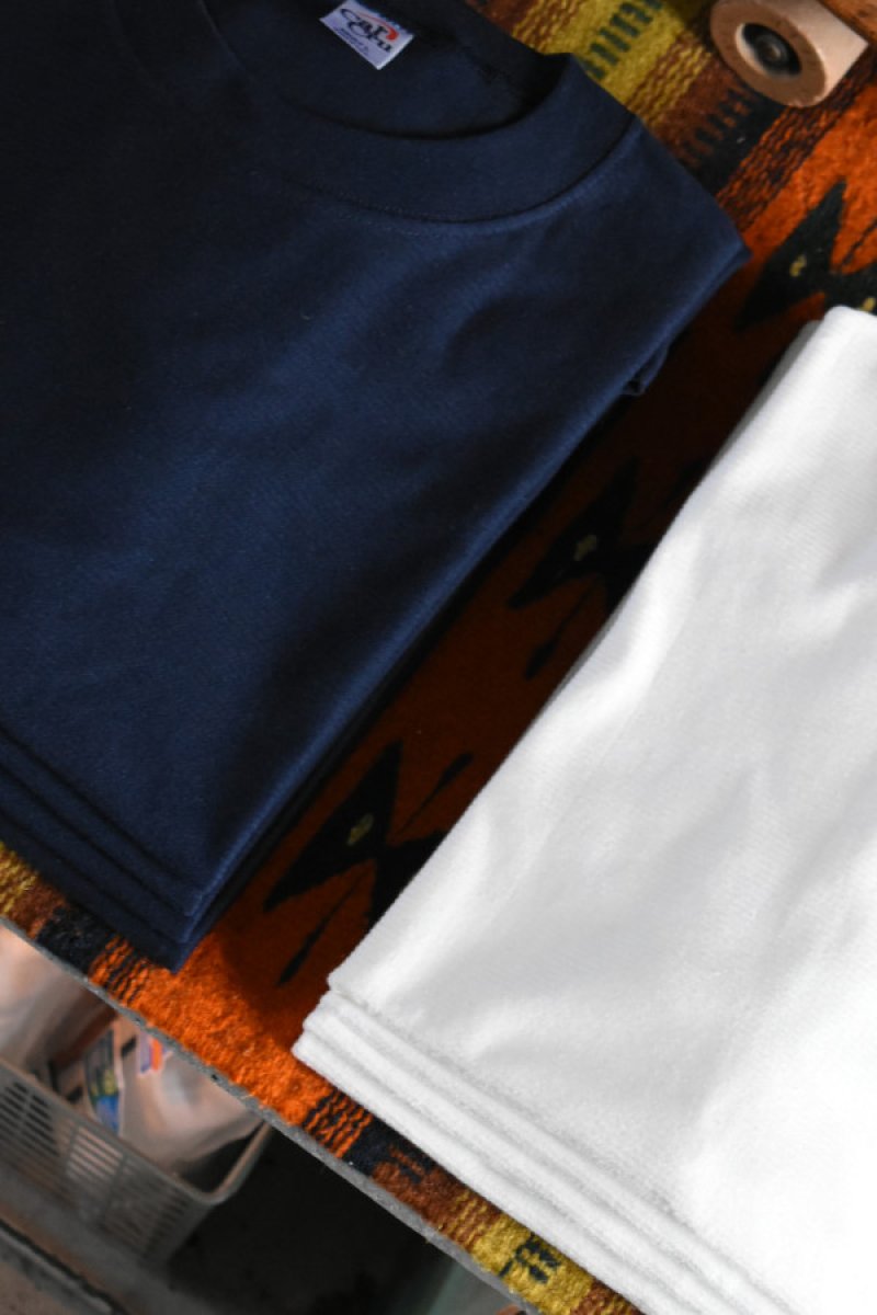 画像2: [DEADSTOCK] Cal Cru S/S RIDGE tee -MADE IN USA- (NAVY)