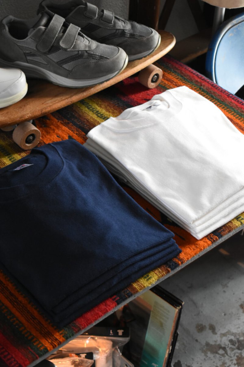 画像3: [DEADSTOCK] Cal Cru S/S RIDGE tee -MADE IN USA- (NAVY)