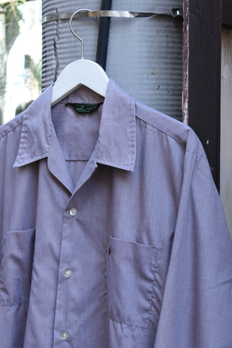 画像2: 60's Lancer California Open Collar Shirt (2)
