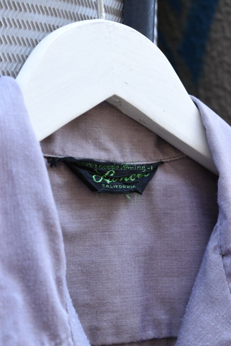 画像3: 60's Lancer California Open Collar Shirt (3)