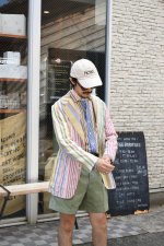 画像16: 70-80's Ralph Lauren crazy stripe tailored jacket (16)